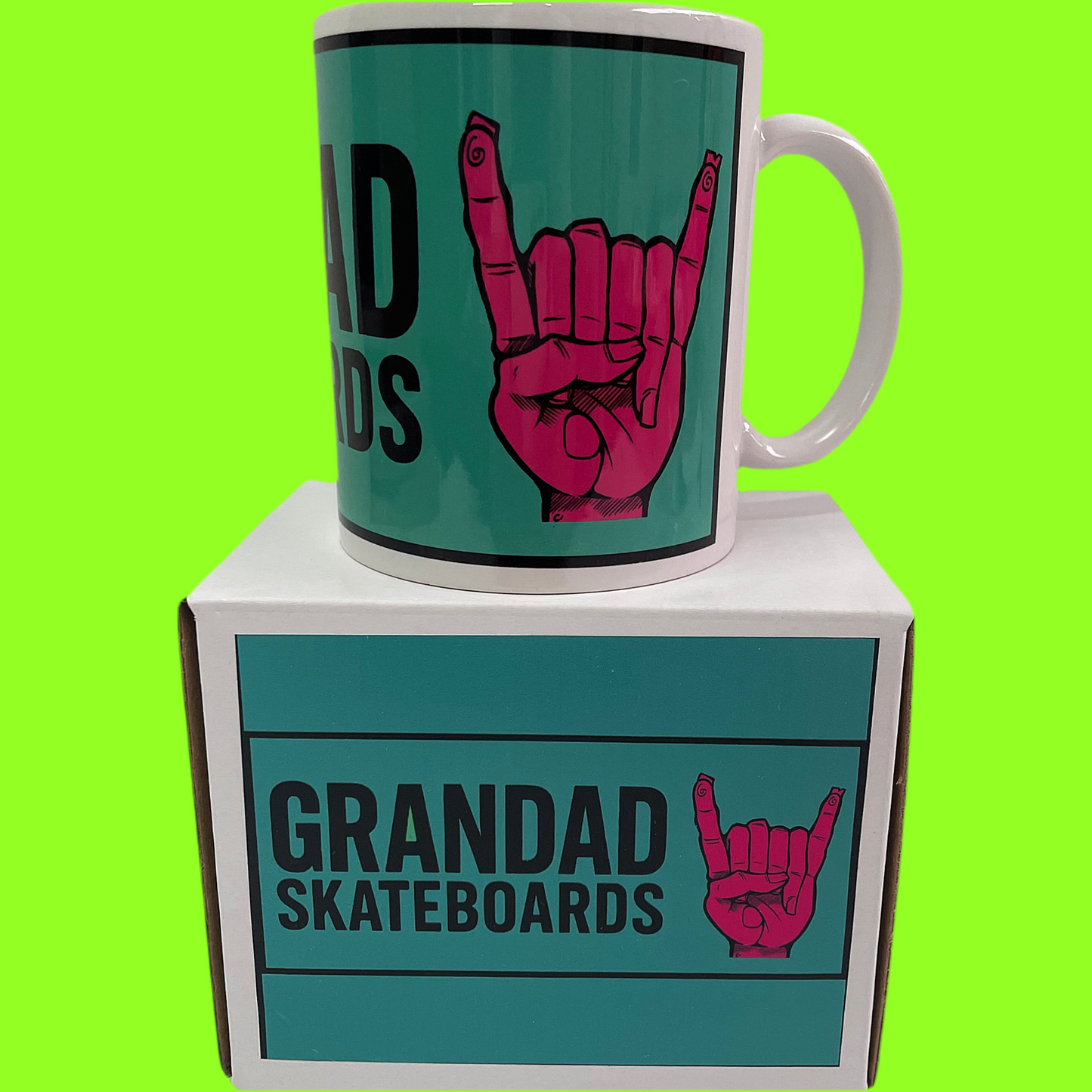 Dead Alen Teal Gore Mug