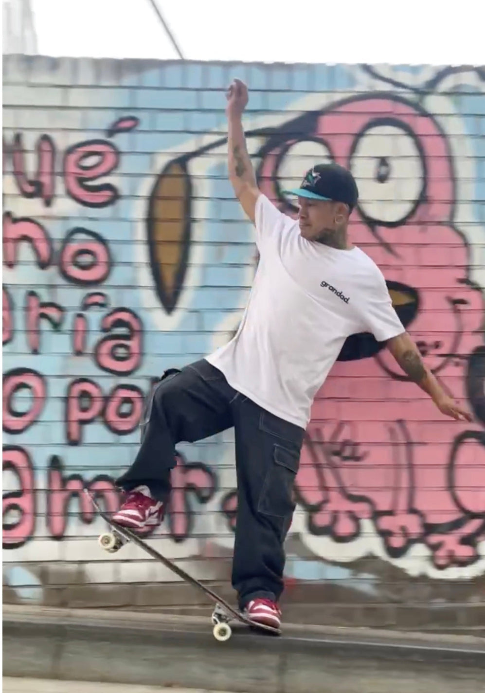 small logo tee - white