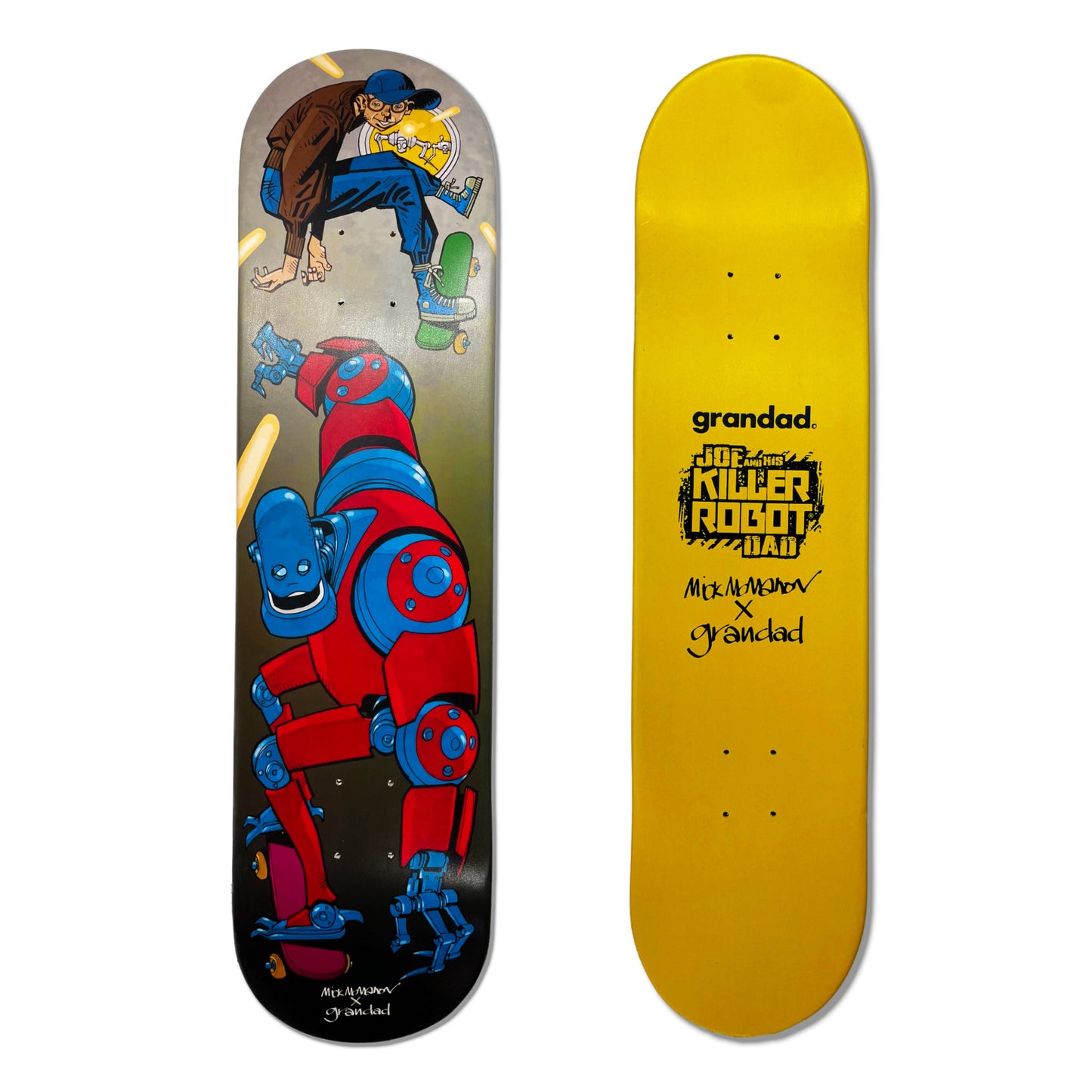 Mick McMahon x Grandad - Killer Robot Full Colour Pops
