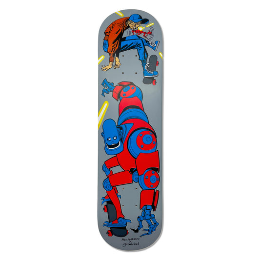 Mick McMahon x Grandad - Killer Robot Screened Pops