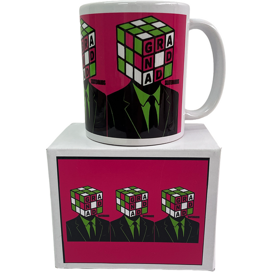 Rubix Head Ceramic Mug