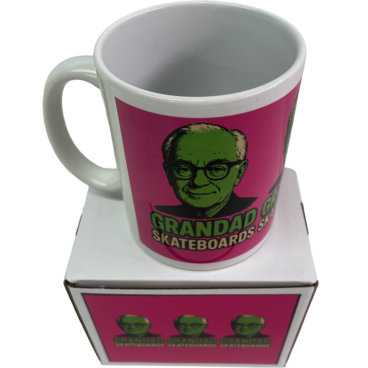 Smiley Old Skater Mug