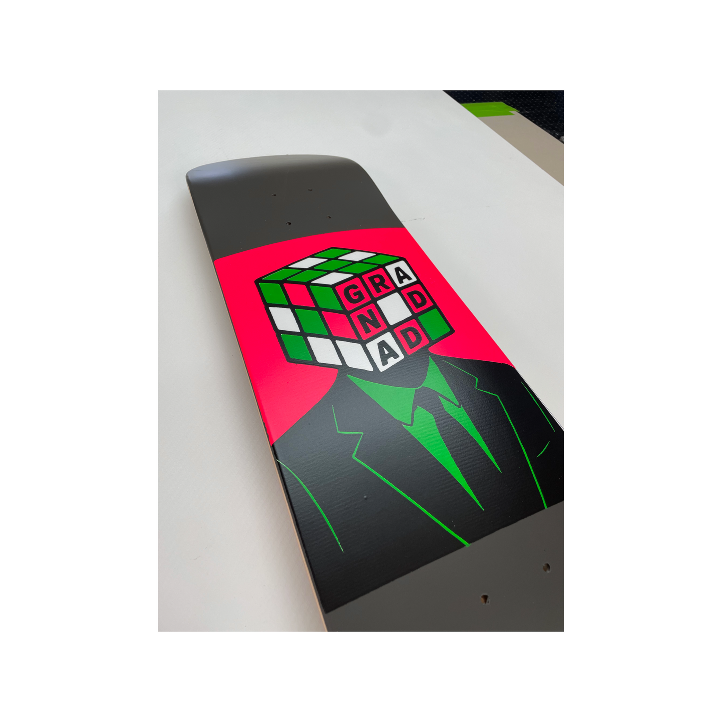 Rubix Deck - Dark Grey Grandad Rubix Pops