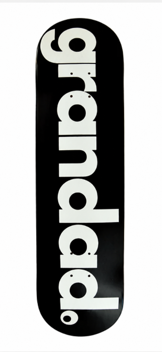 Grandad Logo Deck - BlackWhitePops
