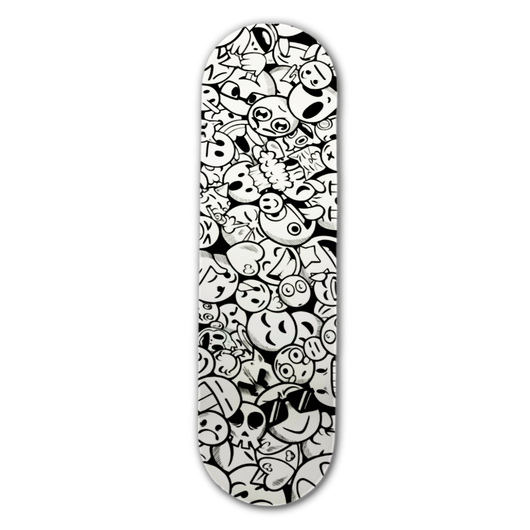 Emotive - B&W - Junior Pro Deck